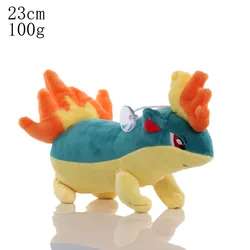 1pcs 23cm Pokemon Quilava Plush Toys Doll Feurisson Plush Soft Stuffed Animals Toys for Kids Children Birthday Gifts