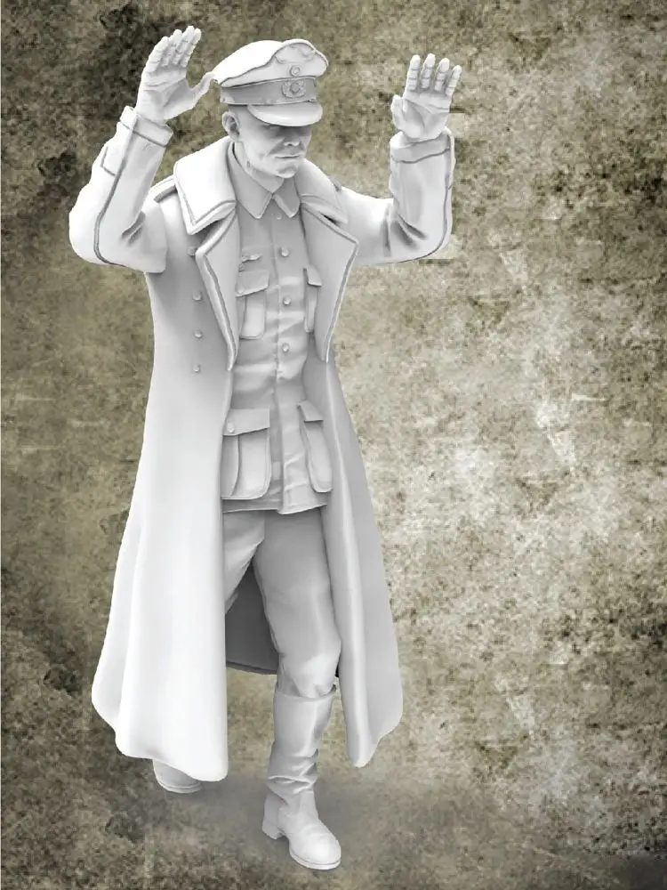 Prisonnier de soldat de la seconde guerre mondiale, figurine de soldat modèle en résine, thèmes militaires de la seconde guerre mondiale, kit non assemblé et non peint, 1/35
