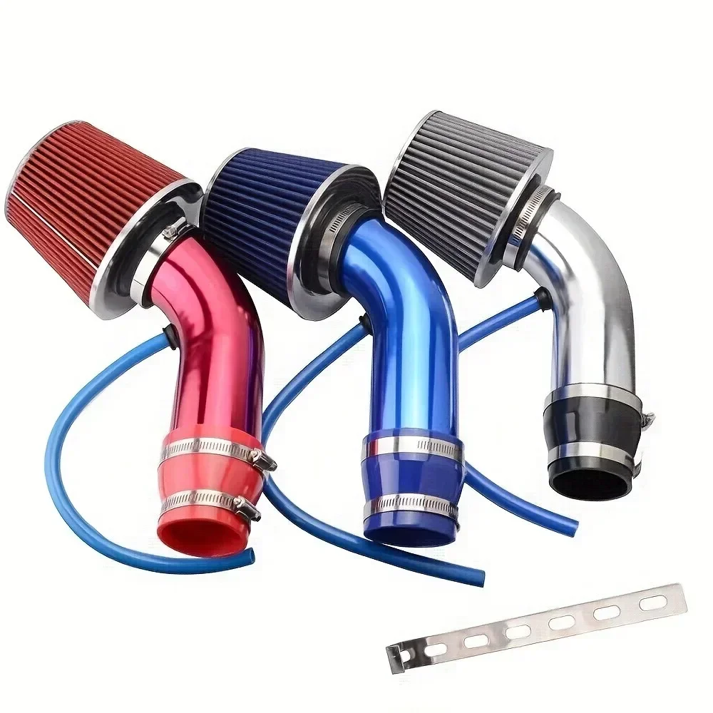 

%a Universal Car Cool Air Intake Kit 76mm Car Refitted Winter Mushroom Head Air Filter Aluminium Automotive Filter Car Accessor