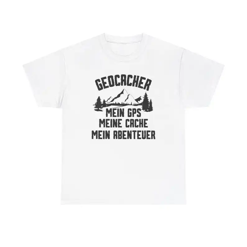 Geocacher T-SHIrt gift idea for the best hobby with adventure outside in the forest /