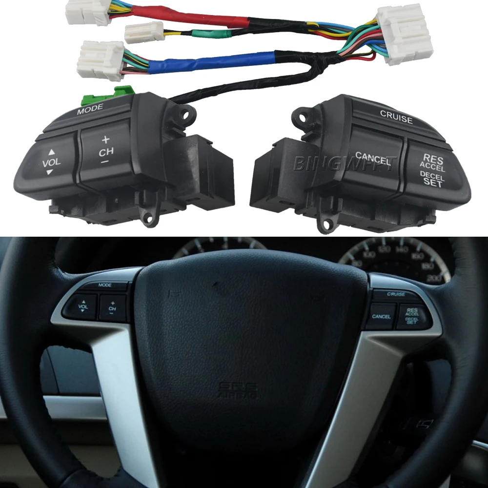 

Новая кнопка переключения на руле, кнопка круиз-контроля звука для Honda Accord 2008-2013 Odyssey 2009-2013 78515-TA0-A81ZA