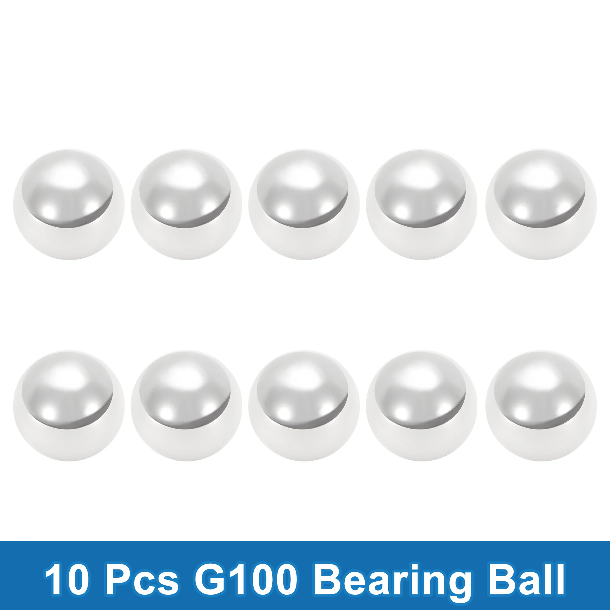 

X Autohaux 25,4 мм подшипник шарикоподшипник сталь G100 прецизионный шарик серебристого тона 10 шт.