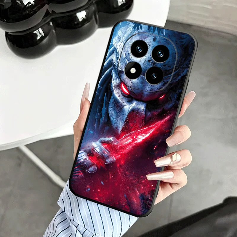 A-Alien Vs P-Predator Soft Phone Case for Xiaomi Redmi Note 12 13 14 15 Pro Plus 11 12S 11S 11T 10 4G Black Cover Back Shell - view 5