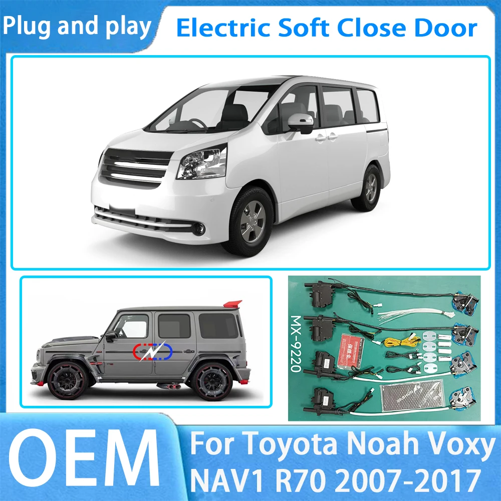 

for Toyota Noah Voxy NAV1 R70 2007-2017 OEM Car Soft Close Door System Automatic Electric Auto Pull Power Latch Power Closing
