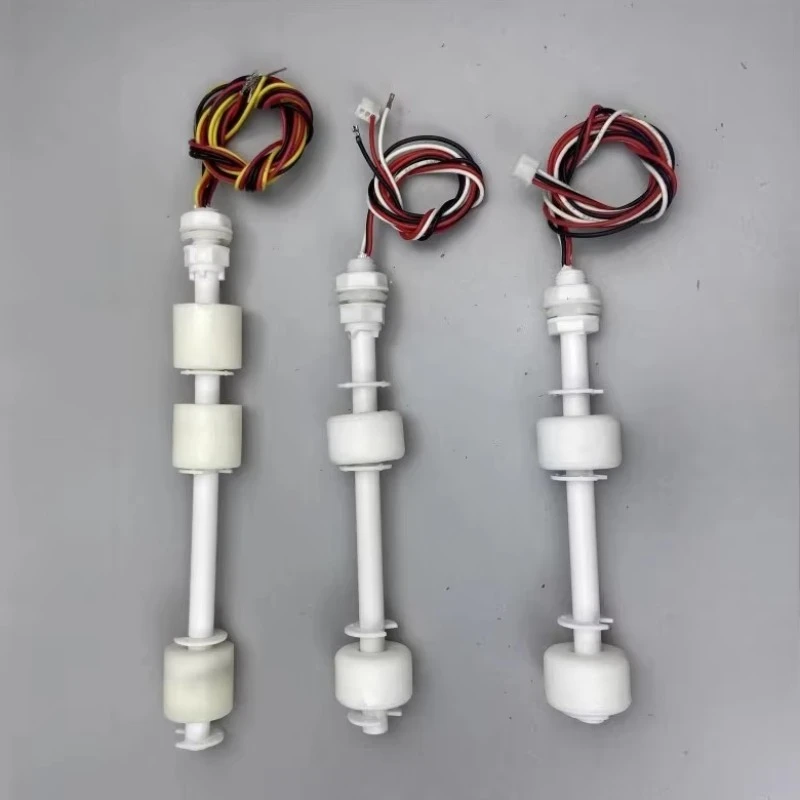 L 118MM PP Liquid Level Switch Water Purifier Water Level Sensing Controller Water Tank Single Double Float Three Wires