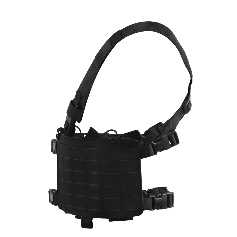 Tactical Alpha Chest Rig Split Chassis MOLLE Double-sided Plate Hunting Vest Expand Shooting Airsoft Magazine Bag Carrying Gear view 2