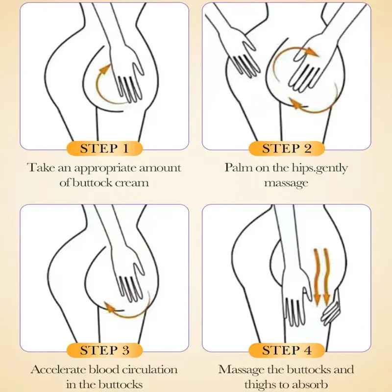 Buttock Enlargement Oil Butt Lift Up Firming Big Hip Enhance Cream Increase Butt Breast Plump Growth Tighten Shape Sexy BodyCare