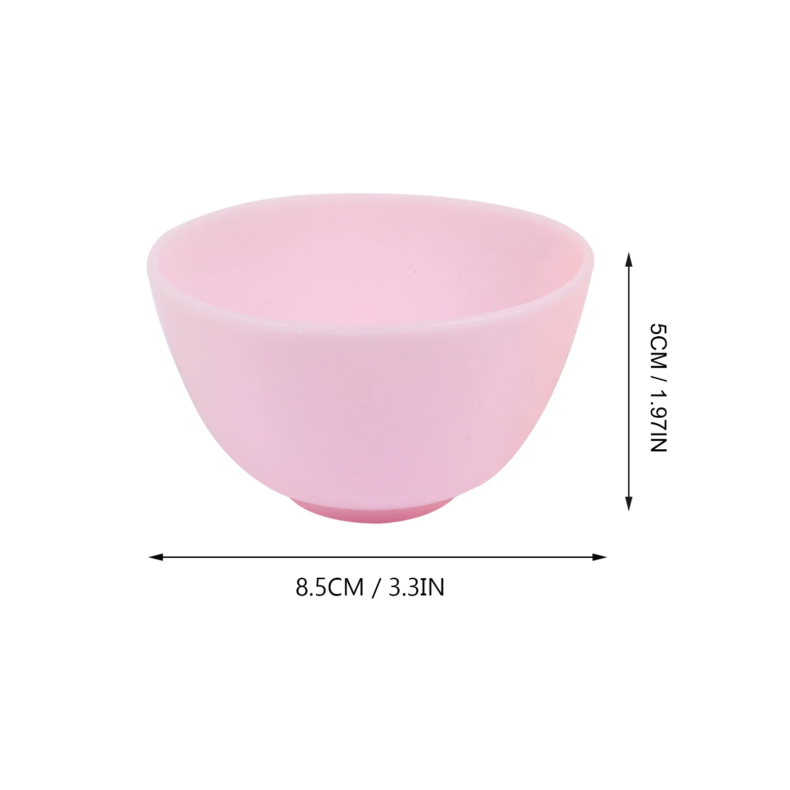 

5Pcs Silicone Mask Bowls Durable Soft Mixing Bowls for Facial Masks DIY Beauty Salon Tools Facial Mask Bowl Silicone Bowl