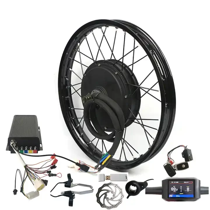 

72V 5000W Motorcycle Motor 150mm Open Size Electric Bike Conversion Kit