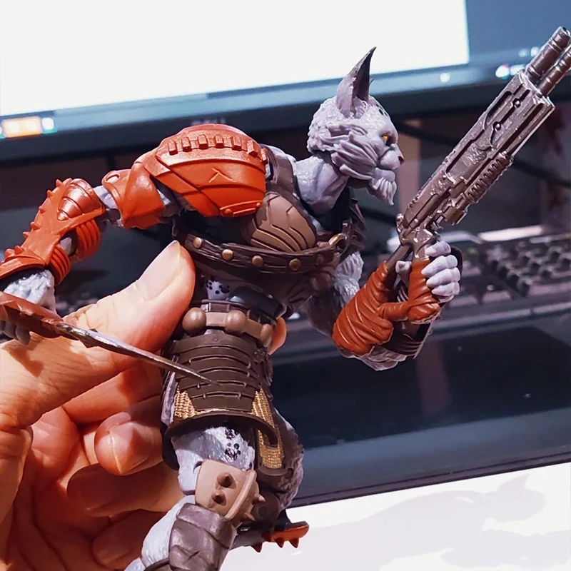 Spero 1/12 Animal Warriors Of The Kingdom Black Ape Tiberius Kah Lee Blight Vero Model 6.5" Action Figure Toys Boys Gift