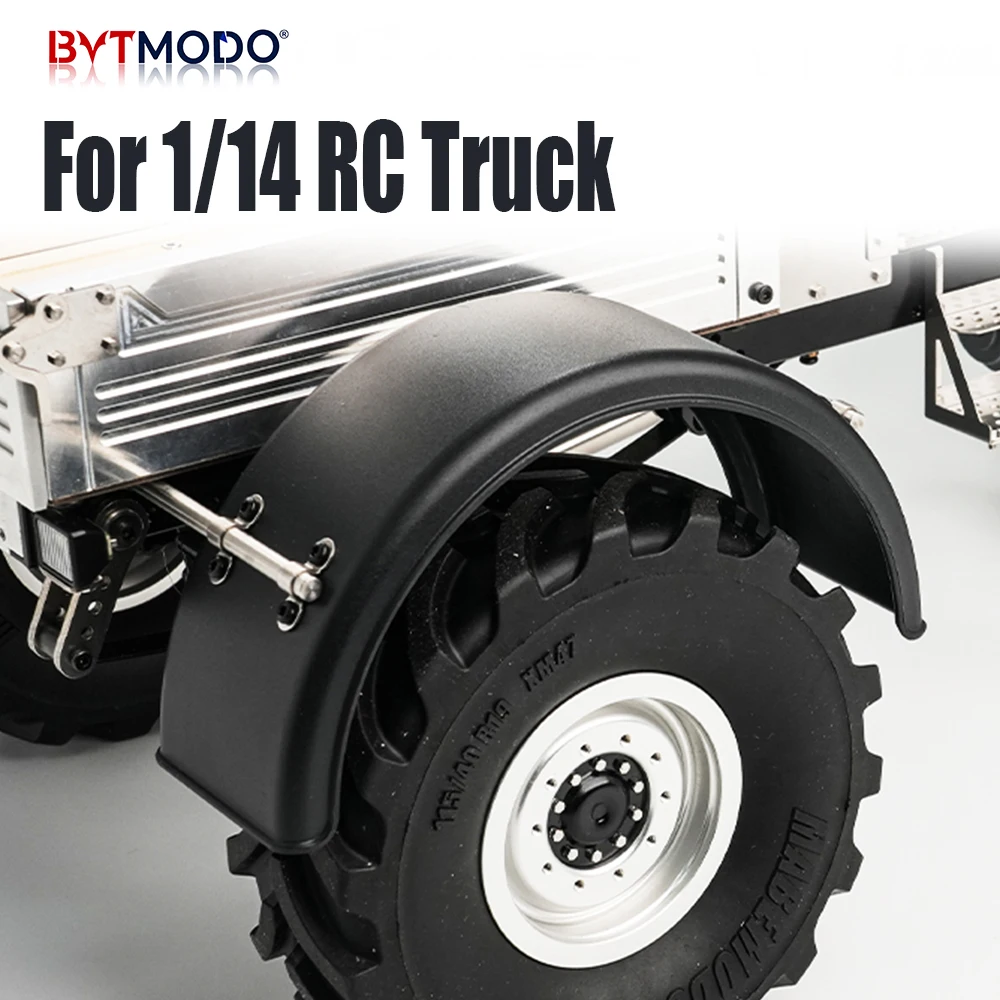 RC Truck Wheel Fender Mud Flaps Wheel Arch Mudguard Splash Guard for Tamiya 1/14 Rc Tractor Truck Tipper Dumper Dump DIY Parts