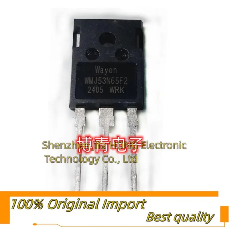 10PCS/Lot   WMJ53N65F2 TO-247 MOSFET 53A 650V  Imported Original Best Quality