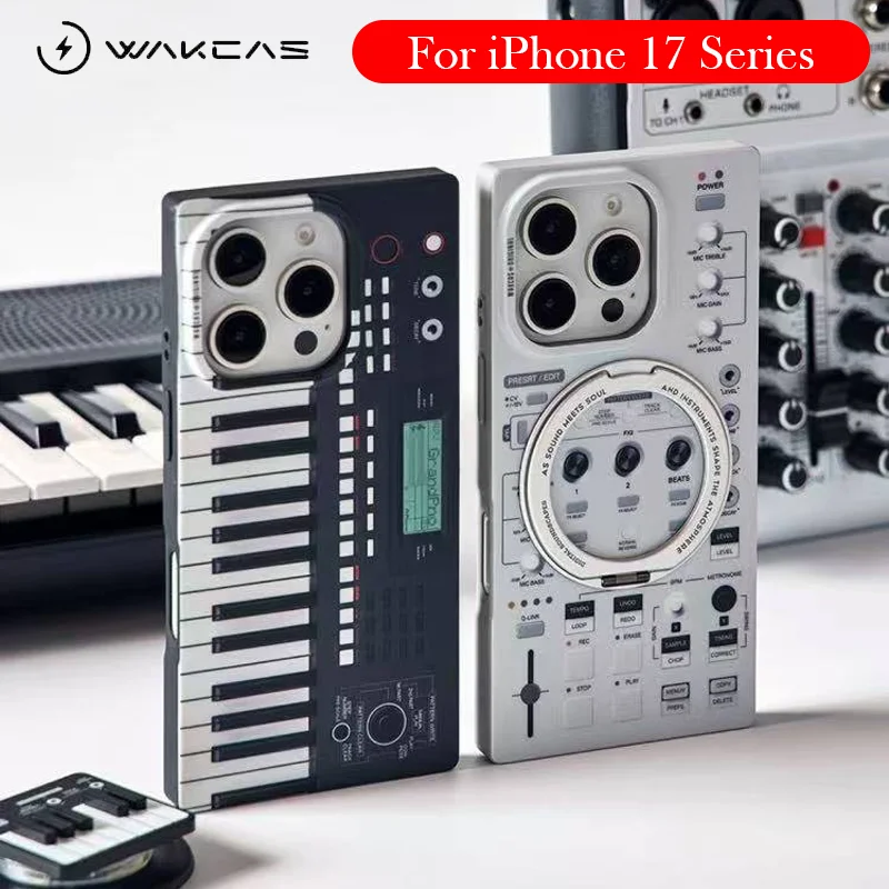 

Чехол Wakcas для iPhone 17 Pro Max, задняя крышка с подушкой безопасности для iPhone 17 PRO