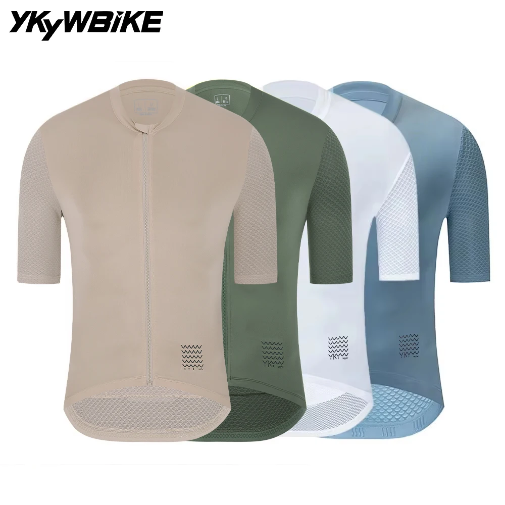Men’s Pro Team Short Sleeve Cycling Jersey for MTB and Road Bike