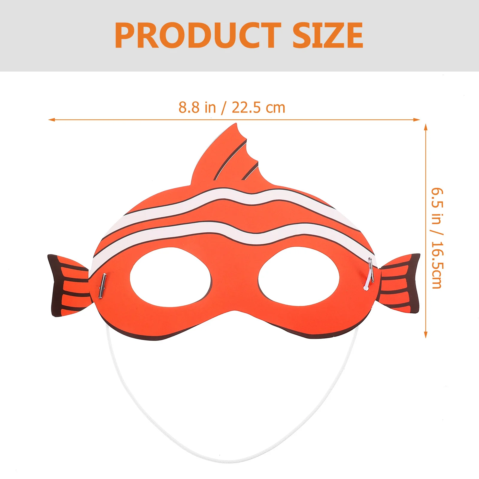 10 stuks oceaan dierenmaskers papier dier cosplay maskers halloween party festival masker decoratieve benodigdheden zeedecoraties