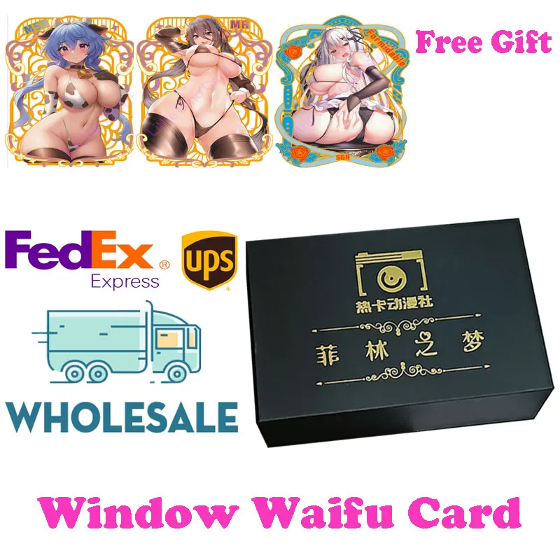 

Wholesale Case Bargain Price Goddess Dream Window Collection Card Waifu Box CCG ACG Hobby Gift