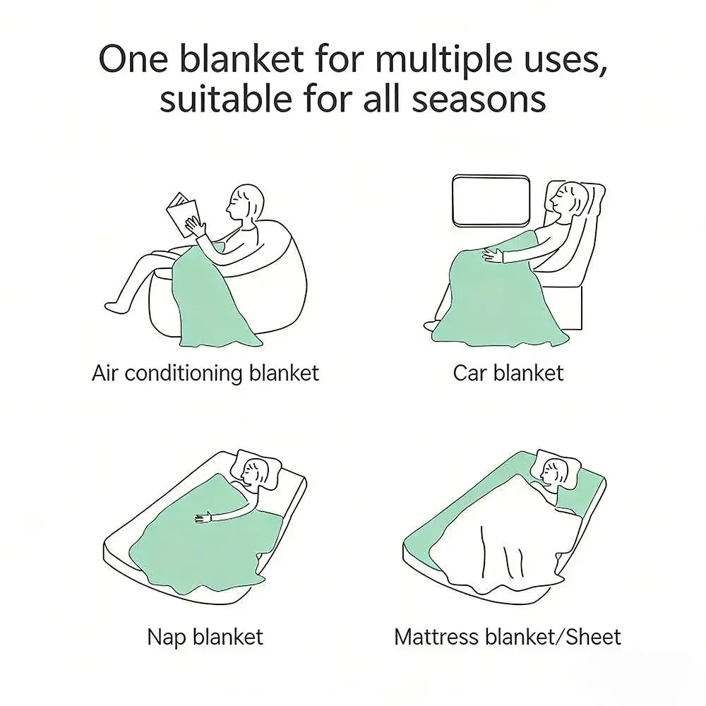 P-Pantera Band Throw Lightweight 240g Flannel Blanket Soft Skin-friendly for Summer Cooling