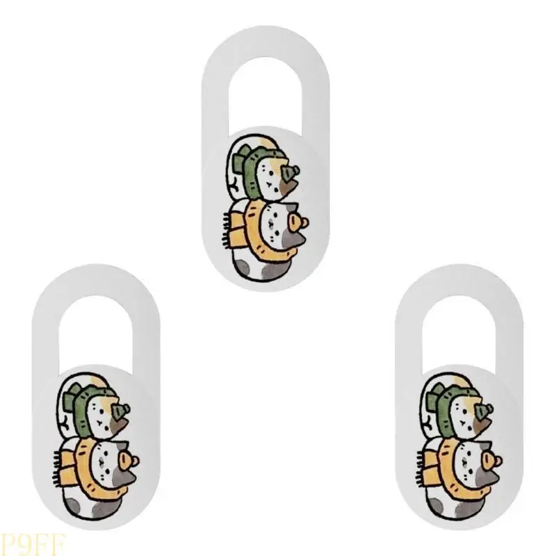 CS1W Creative Animal Design Lens Cover for Prywatność ochrony na telefony laptop tablet