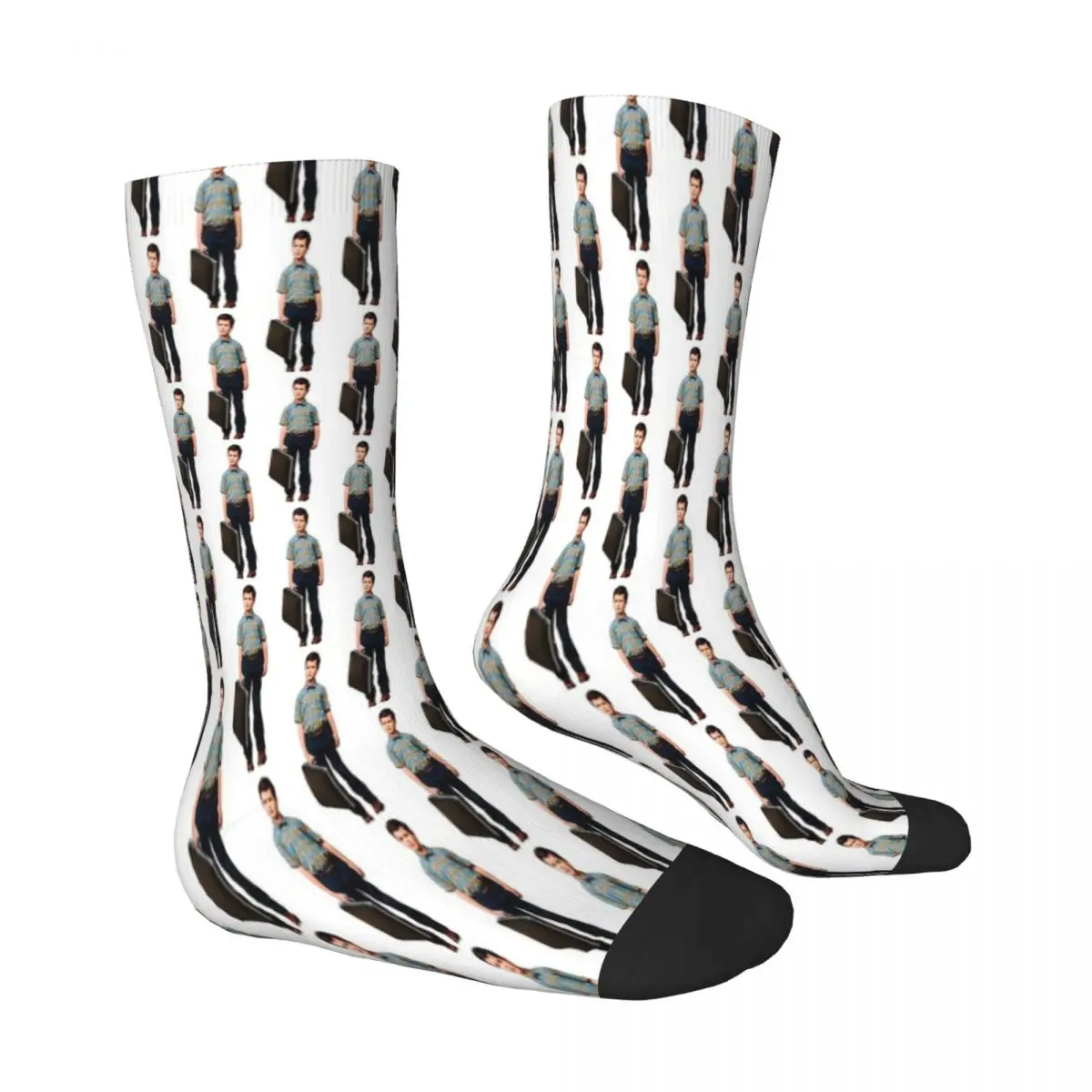 Calcetines transpirables con estampado 3D para hombre y mujer, medias Unisex de moda, ideal para regalo