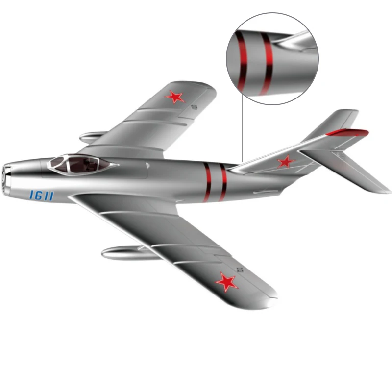 EDF 50mm Mig17 Radio Control Avion Plane Jet Toy RC Model