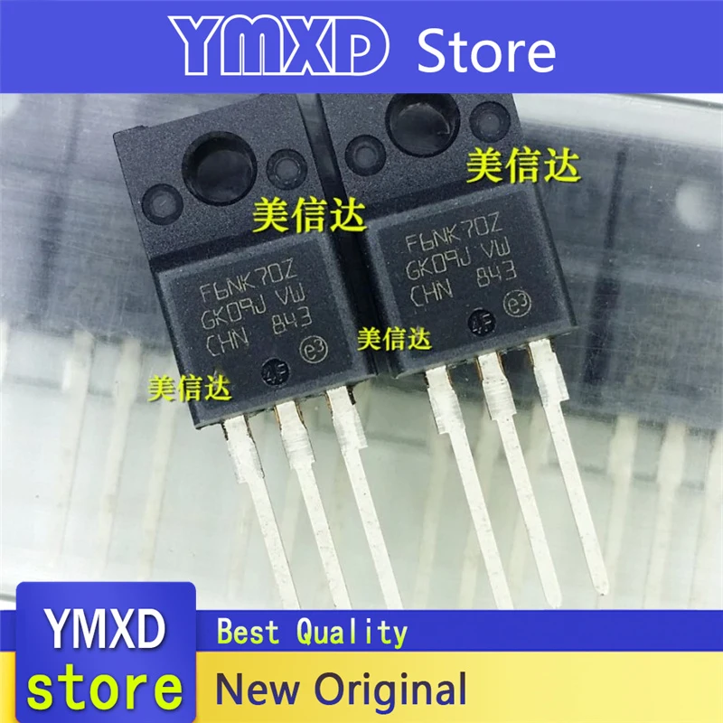 10pcs/lot New Original F6NK70Z STF6NK70Z TO220F Triode Field Effect Tube StrAight In Stock