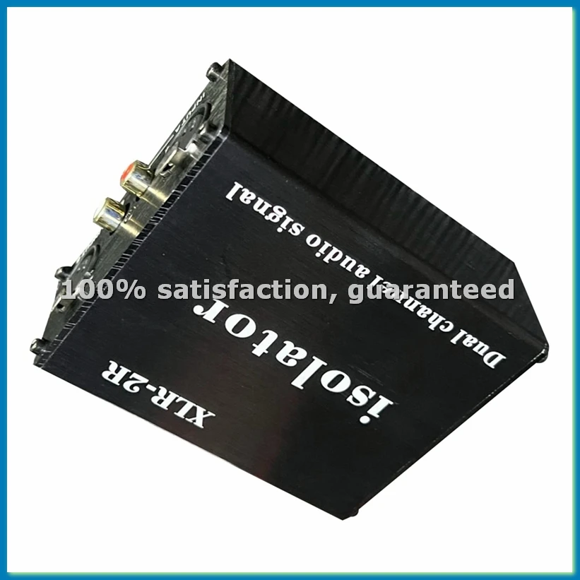 XLR-2R XLR Audio Noise Isolator to Common Ground Current Sound Anti-Interference Transformer Isolator-VVNB