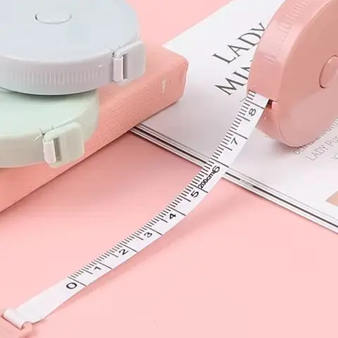 2M Portable Retractable Tape Measure, Mini Roll Tape Ruler, Children Height Measurement Tool