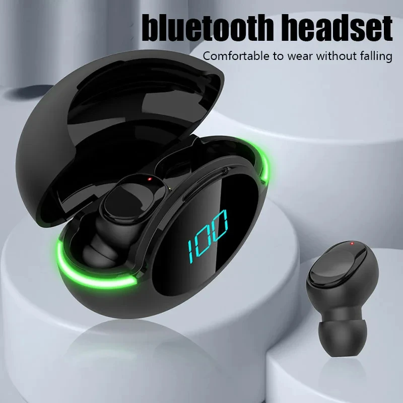 Y80 New Bluetooth Earphones Tws Wireless Sports Running Waterproof Noise Reduction Gaming Esports Mobile Digital Display image 4