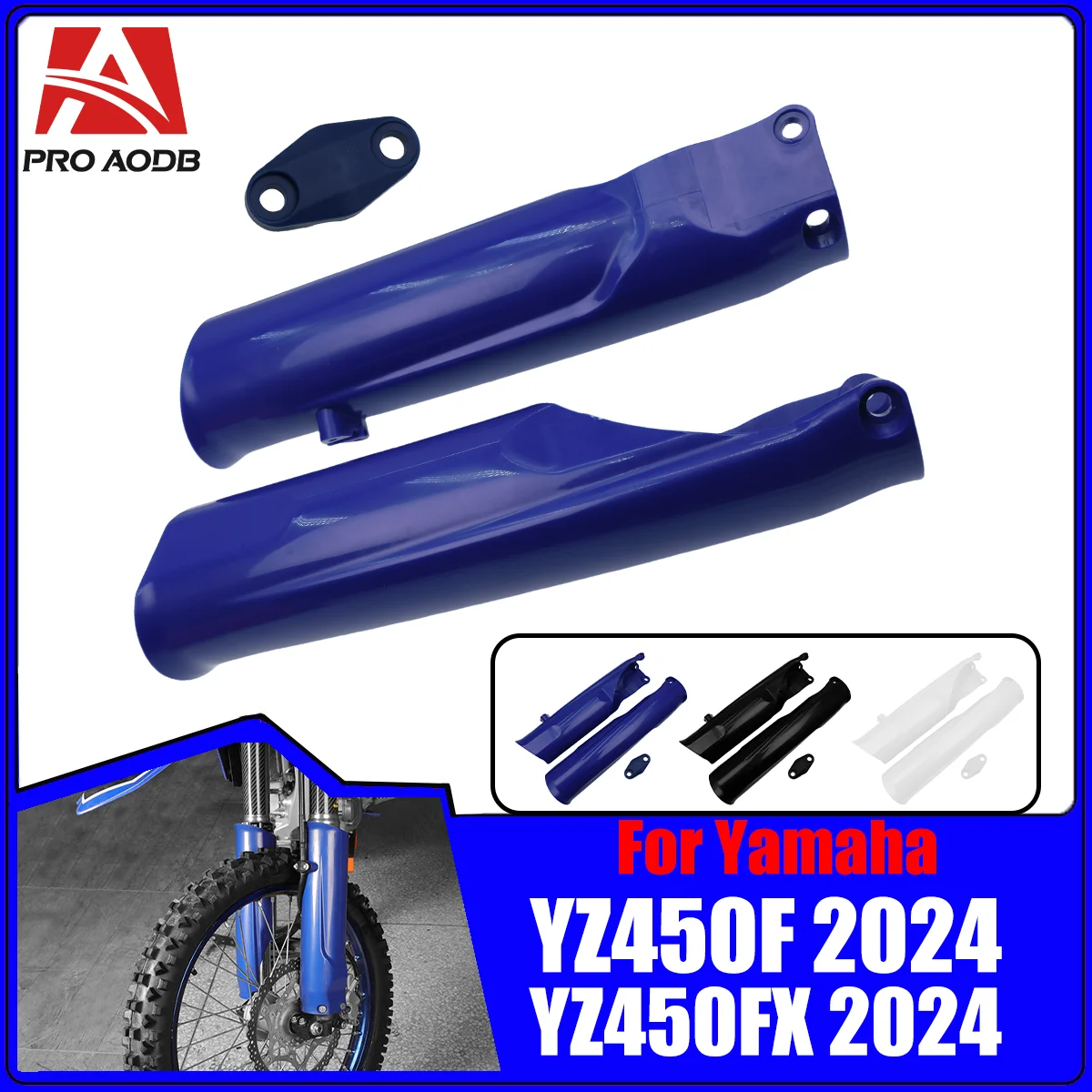 

Front Fork Guard Cover Shock Absorber Protection For Yamaha YZ250F YZ450F YZ450FX YZ 250F 450F 450FX 2023 2024 Motocross Parts