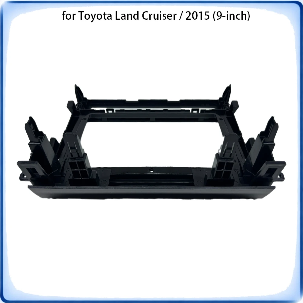 Car Radio Fascia Frame For Toyota Land Cruiser 2015 9 inch Stereo Canbus Wiring Harness