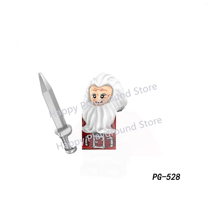 Neue Herr der Ringe Figuren-Modelle Elfen Orks Armee Gandalf Saruman Game of Thrones Actionfiguren Bausteine Spielzeug Geschenke