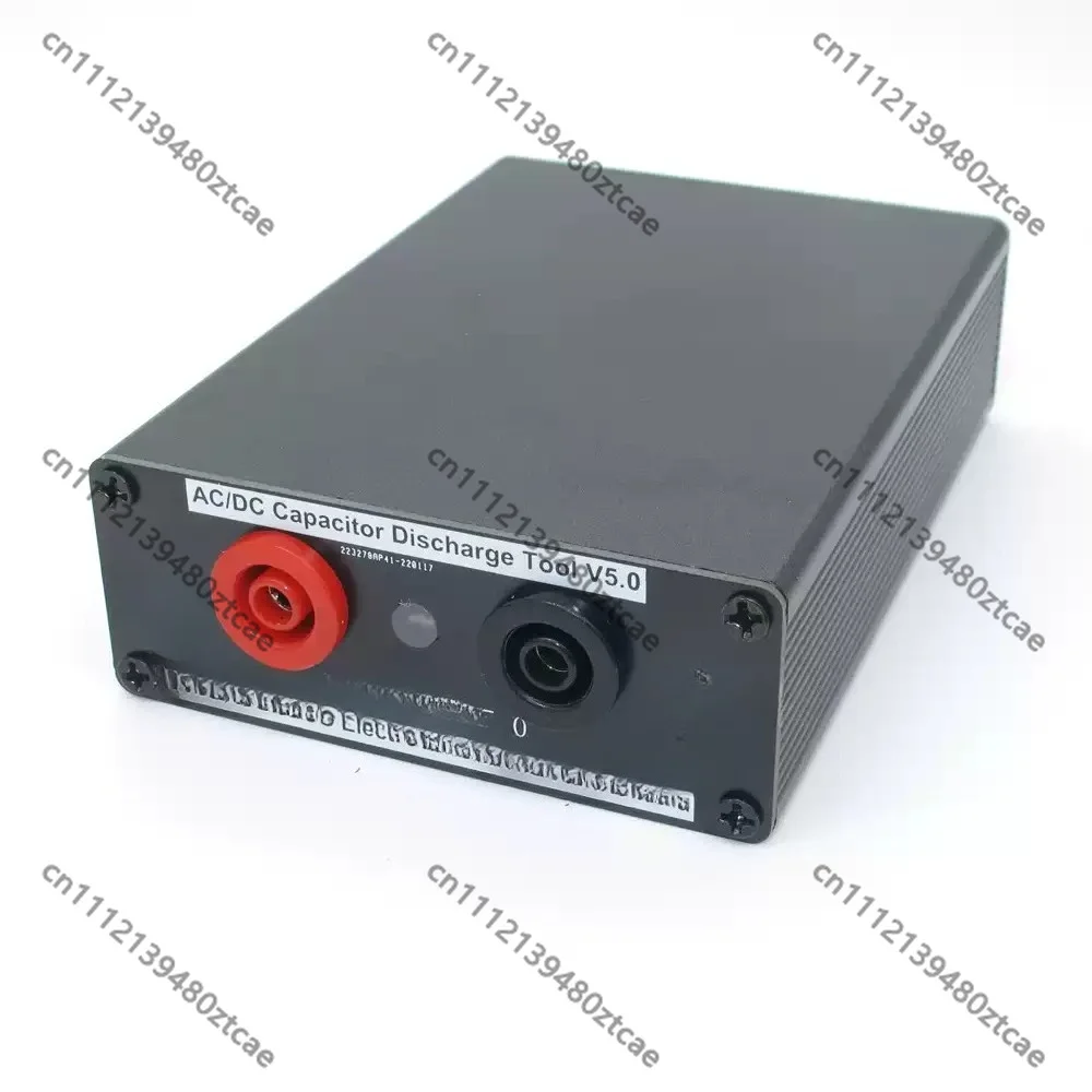 Sound Light Alarm Capacitor Discharger High Voltage Safe Fast Discharge Pen AC DC Power Supply Electronic Repair Safety Tool