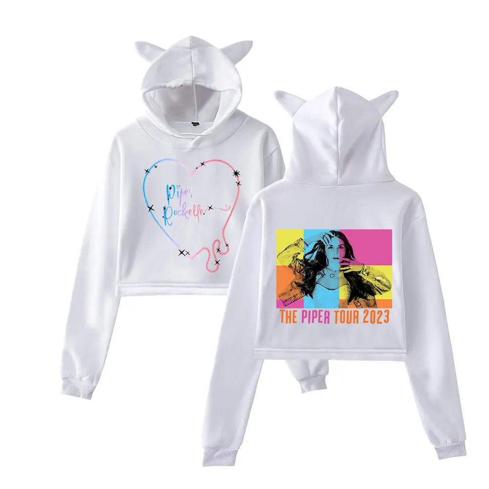 piper rockelle the piper tour hooded sweatshirt for women kawaii car ear music fans hip hop hoodies