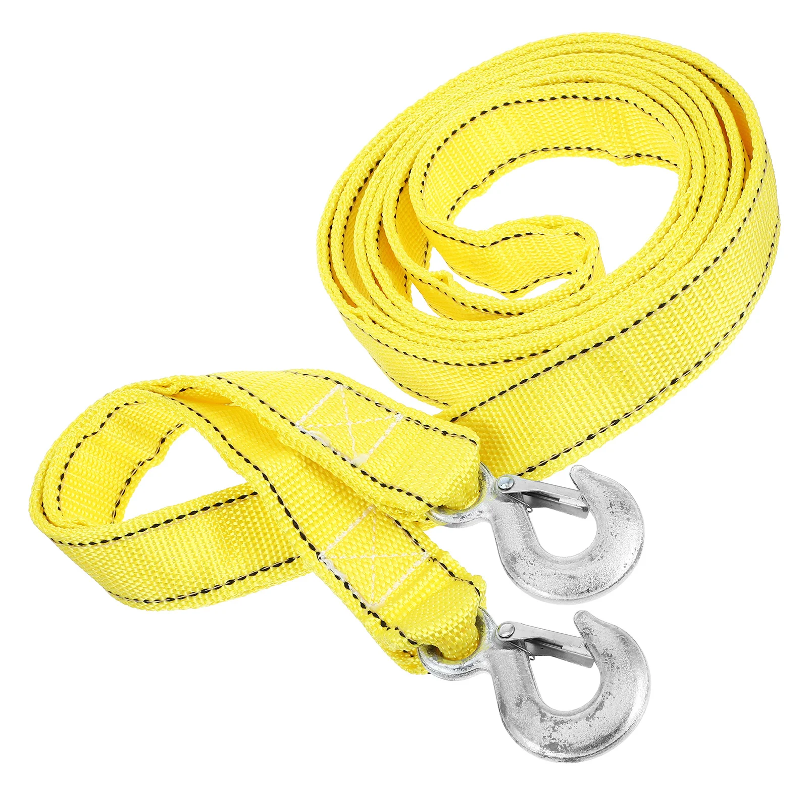 

Heavy Duty Tow Rope 60Ft Orange Emergency Towing Strap For Cars Trucks Boats Off-Road Recovery Rescue Durable