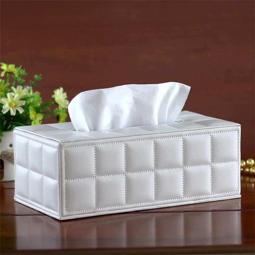 

Tissue Box High Quality Car Tissue Paper Dispenser Tissue Storage Container Anti-moisture Household Tissue Storage Box