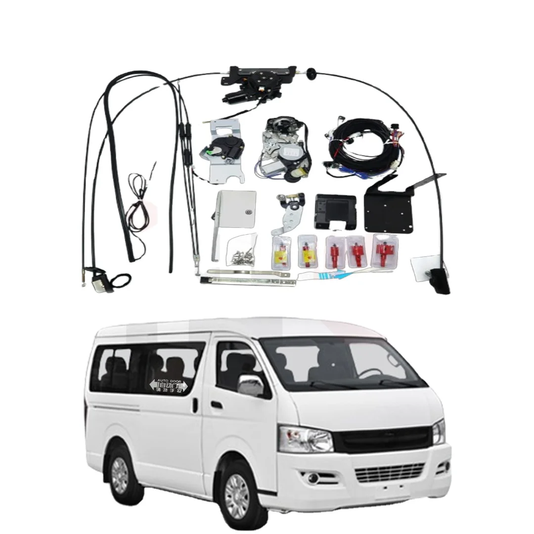 

Система автоматических боковых дверей с дистанционным управлением для Joylong A-series A4 A5 A6 EW4 EW5 EW6, электрические сдвижные двери для Toyota Hiace 200 с низкой крышей