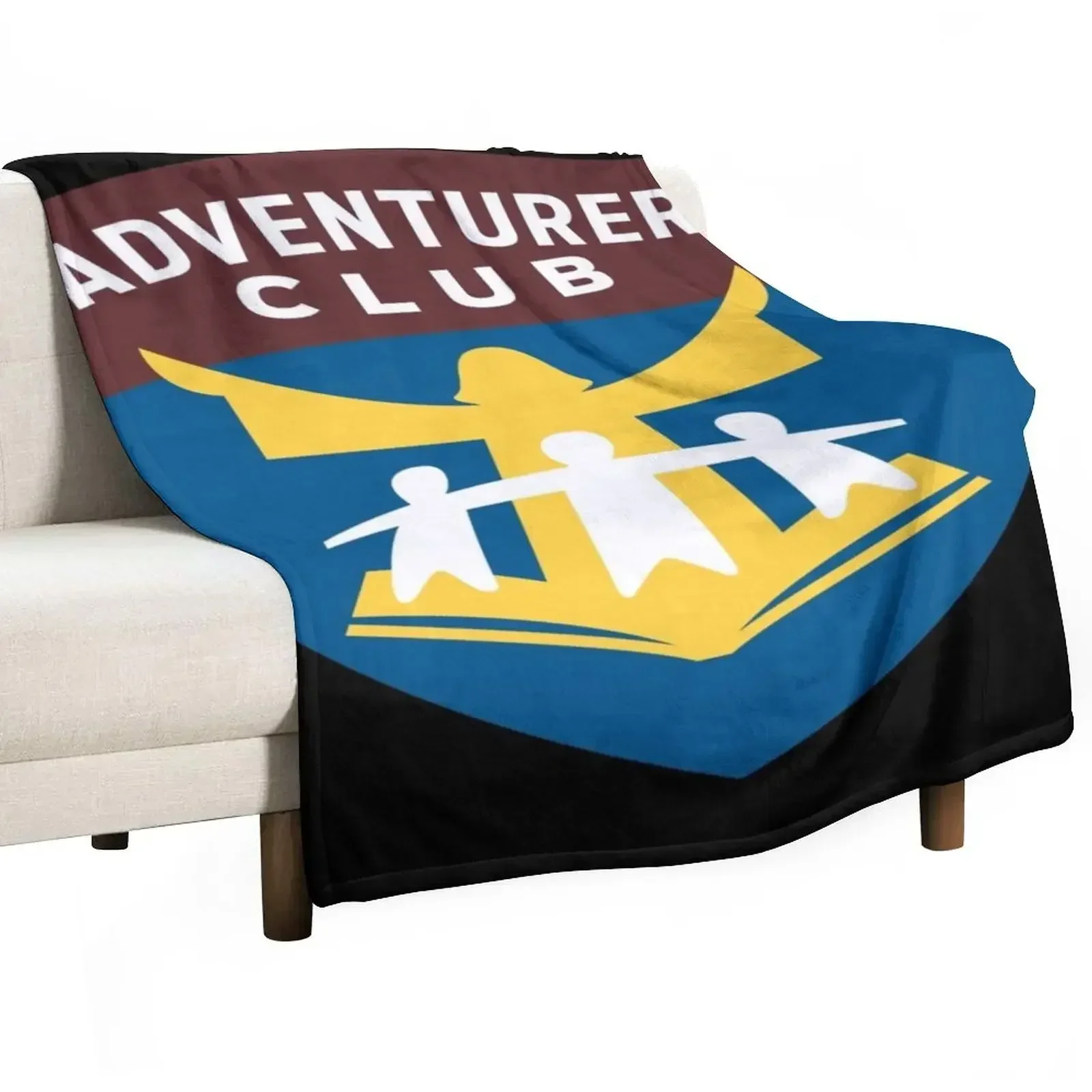 Adventurer Club Logo Seventh-Day Adventist Church Throw Blanket Cute Plaid Plush Soft Plush Plaid Blankets