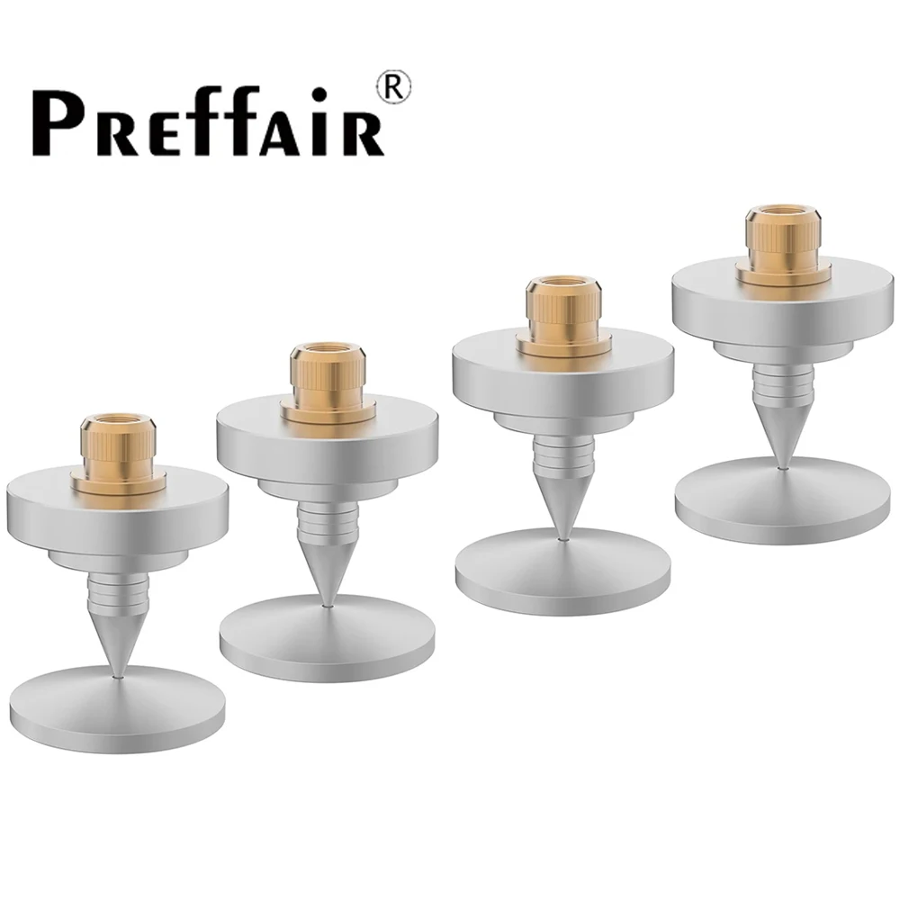 35*47 мм высококачественный Hi-Fi аудио динамик шип изоляционные ножки латунный проигрыватель компакт-дисков/усилитель амортизирующий шип опорная база
