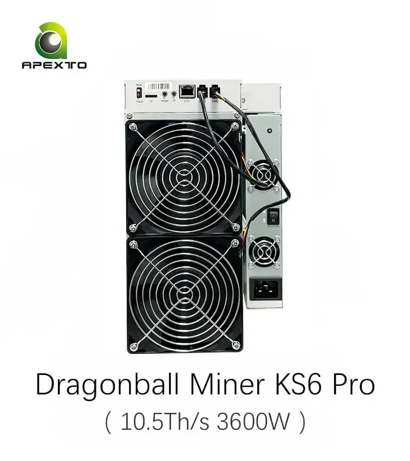 

СОВЕРШЕННО НОВЫЙ майнер DragonBall KS6 Pro 10,5T 3600W KAS Miner для майнинга Kaspa