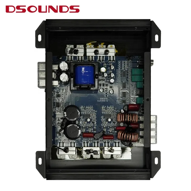 

Mini 2CH Car Amplifier Brazilian Style Car Amplifier 500WrmsX2 With Full Range For Car Audio
