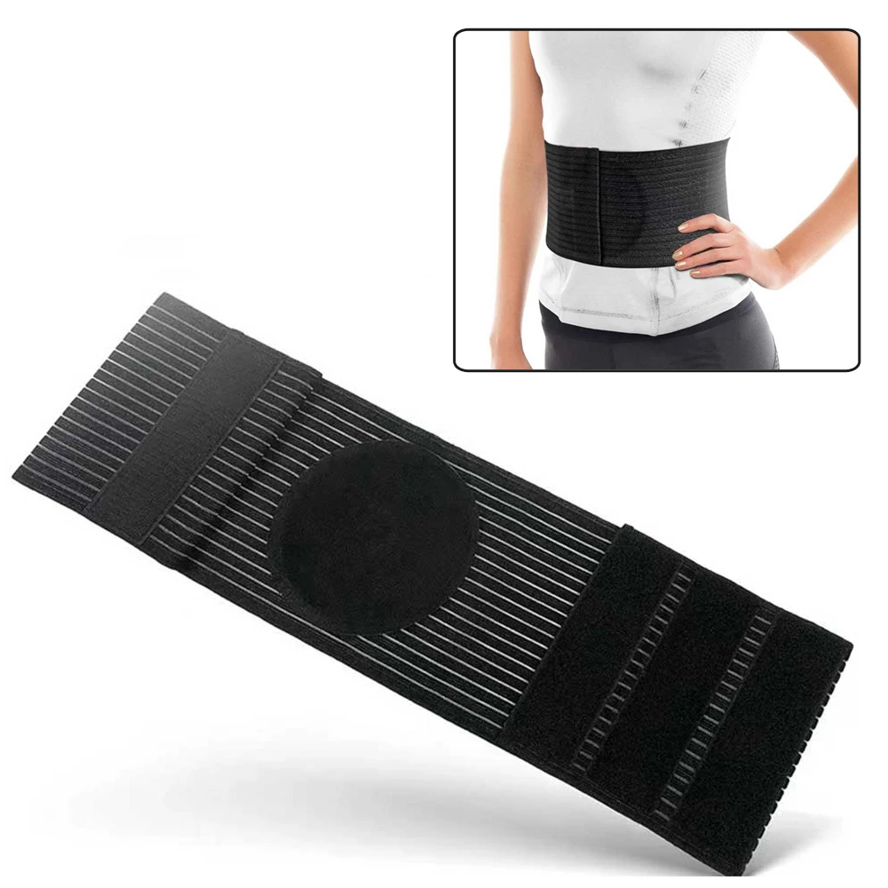 

Premium Umbilical Hernia Belt Abdominal Binder with Hernia Support Pad Navel Ventral Epigastric Incisional Belly Button Hernias