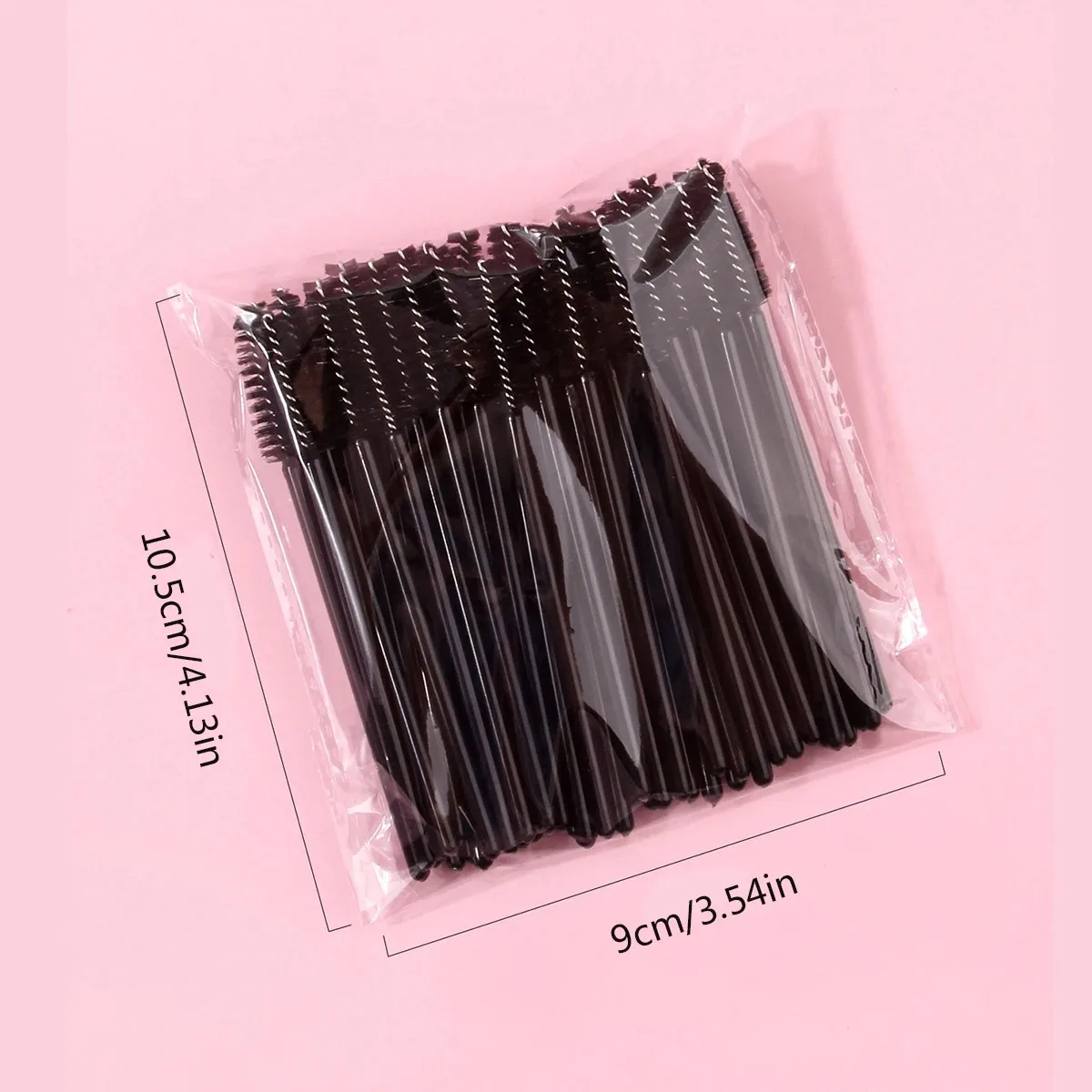 50pcs Disposable Eyelash Brushes, Mascara Wands, Eye Lash Brush, Spoolies For Eyelash Extensions, Spoolie Eyebrow Eyeshado view 5