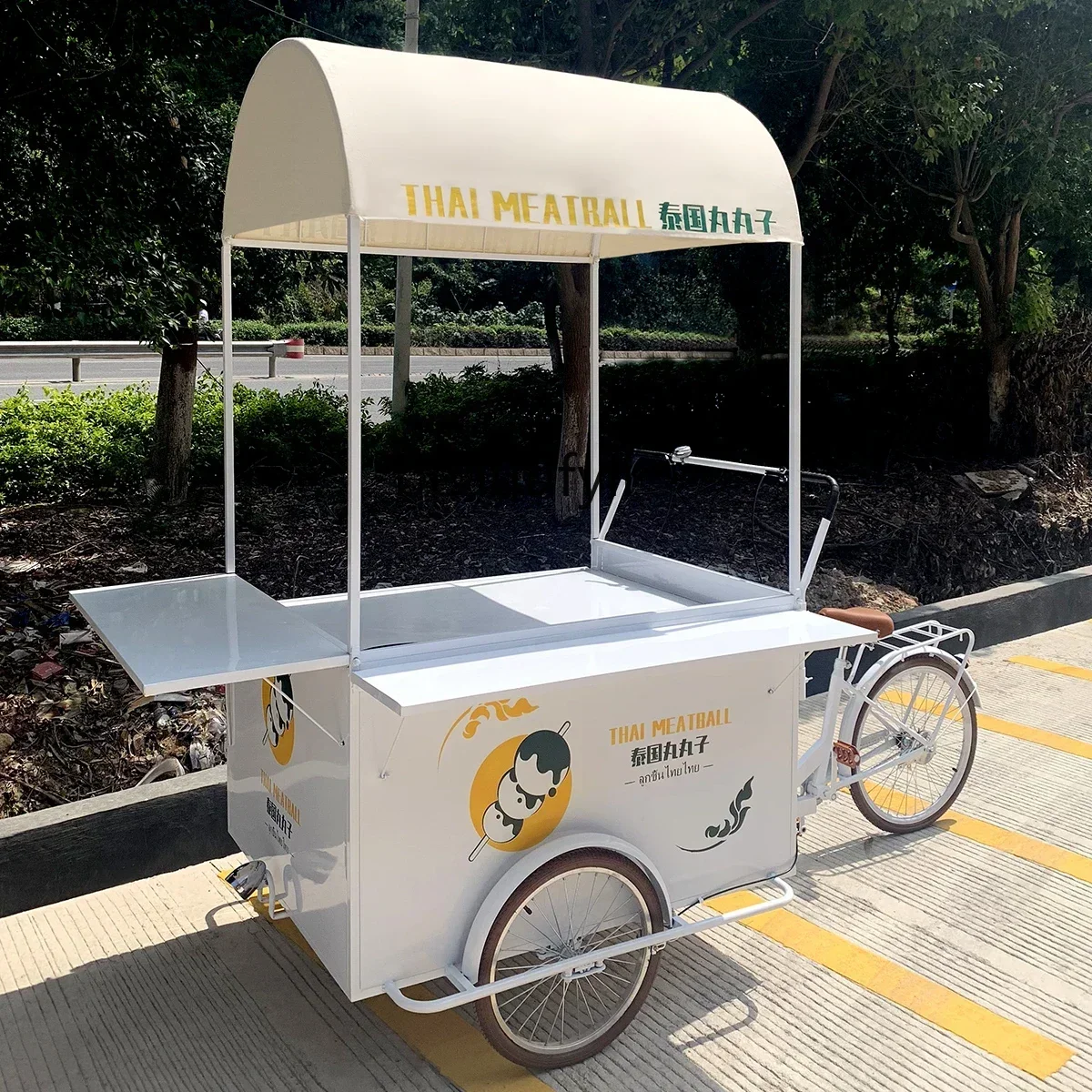 53cqyStall trolley night market simple modern stall truck mobile commercial stall, multi-functional dining car