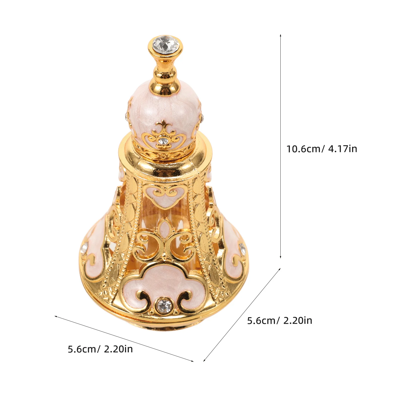 1 قطعة زجاجة عطر فارغة صغيرة إعادة الملء السفر حاوية زيت طبيعي خمر قطارة زجاجية للعطور عينات فرعية رائحة #5