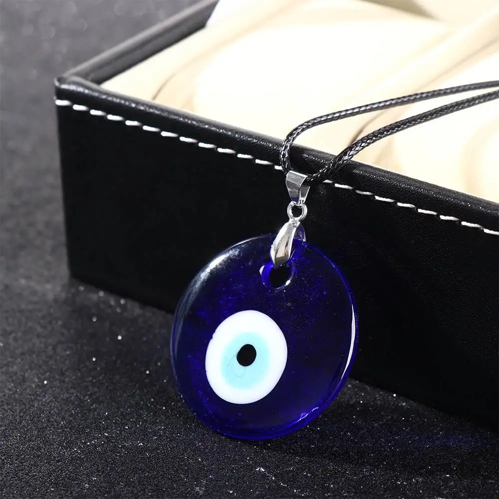 Neck Rope Jewelry Gift Clavicle Chain Party Turkish Couple Necklace Blue Eye Pendant Choker Amulet Necklace Necklace for Women