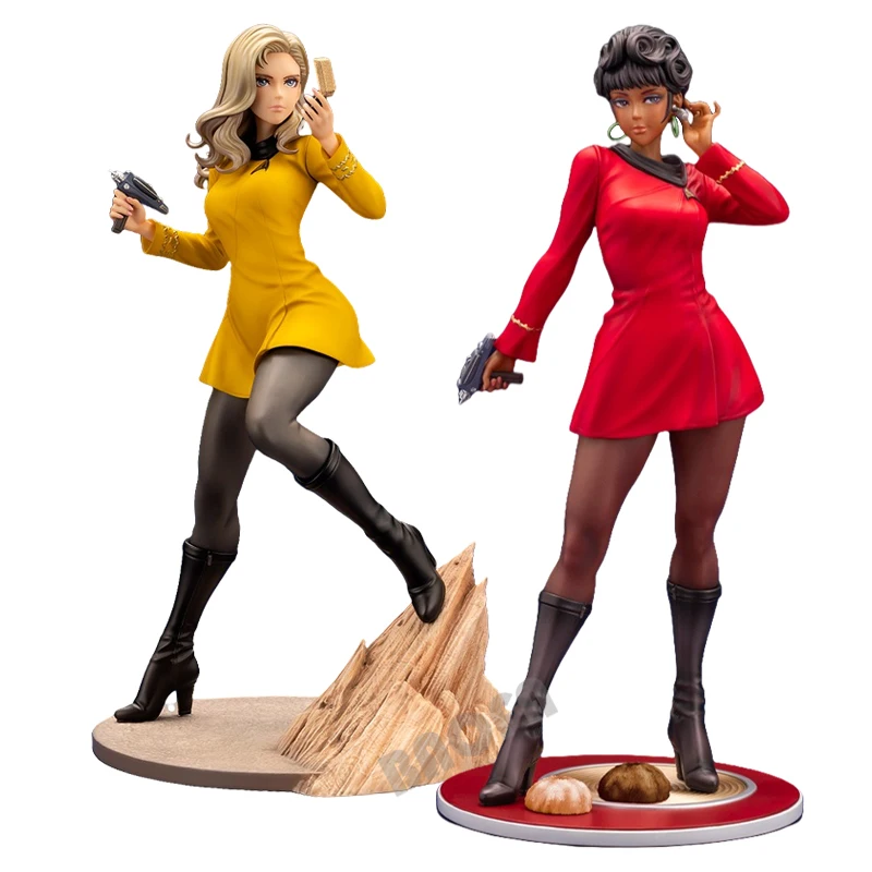 Figura de chica de Anime Star Trek Bishoujo Nyota Uhura, comando/operación/médico/oficial de ciencia Vulcan, modelo de figura de acción, juguetes de regalo