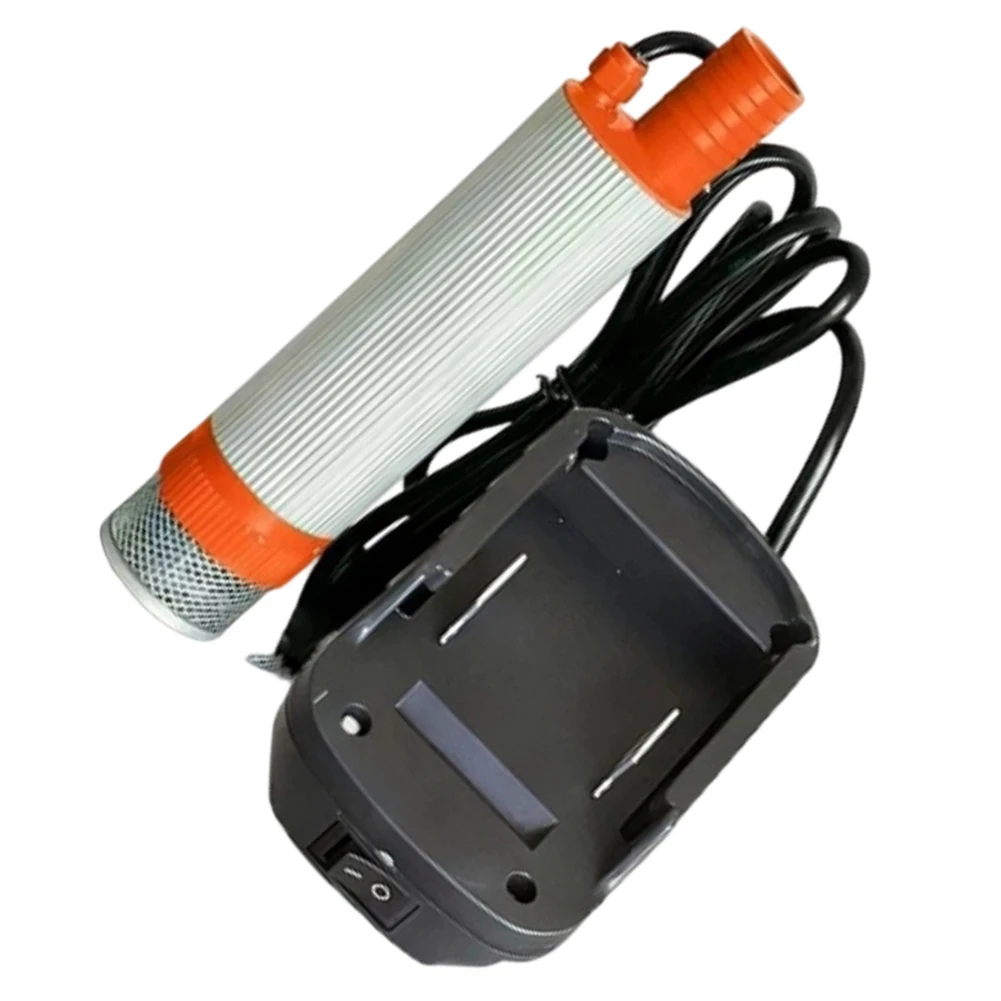 Portable Electric Water Pump 90W 30L/min Flow Rate Submersible Lithium Battery Powered for Garden Pond and Yard Use