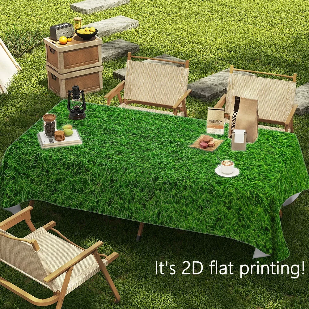 Two-dimensional planar modern minimalist style printed exquisite pattern rectangular household tableclothxzj