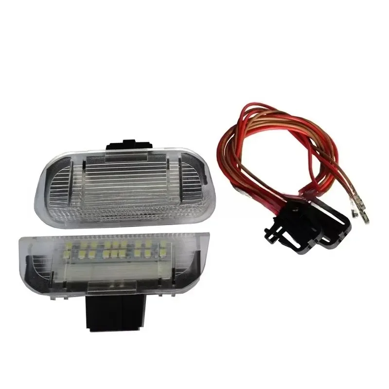 2X LED فوتويل بشاملة لباب حافة ضوء ANGRONG الجانب الباب ضوء VW Golf5 Golf6 طوارق تيجوان جولف باسات CC جيت