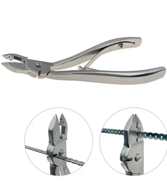 Orthopedic Mini Plate Bender Bending Pliers Bone Plate Bending Tool Stainless Steel Instrument Fracture Fixation Tool